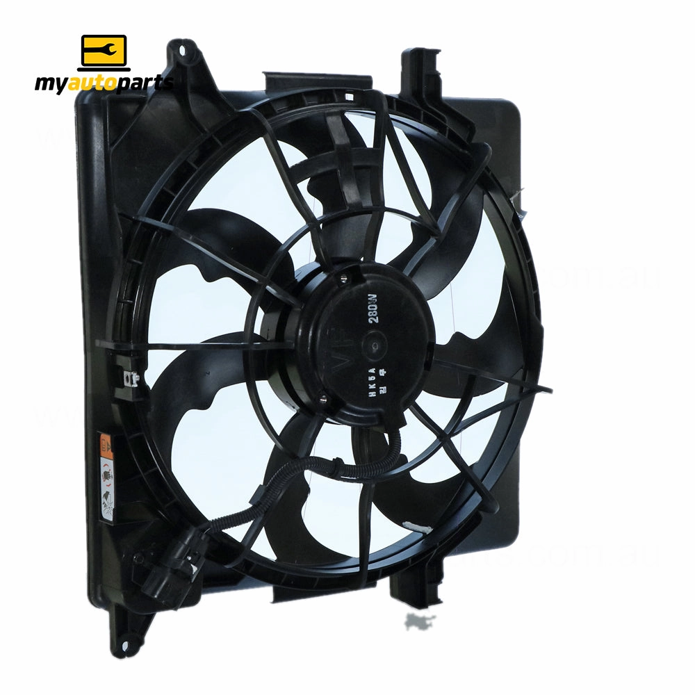 12 v Radiator Fan Assembly Aftermarket Suits Hyundai i40 VF 2011 to 2015 1.7L D4FD