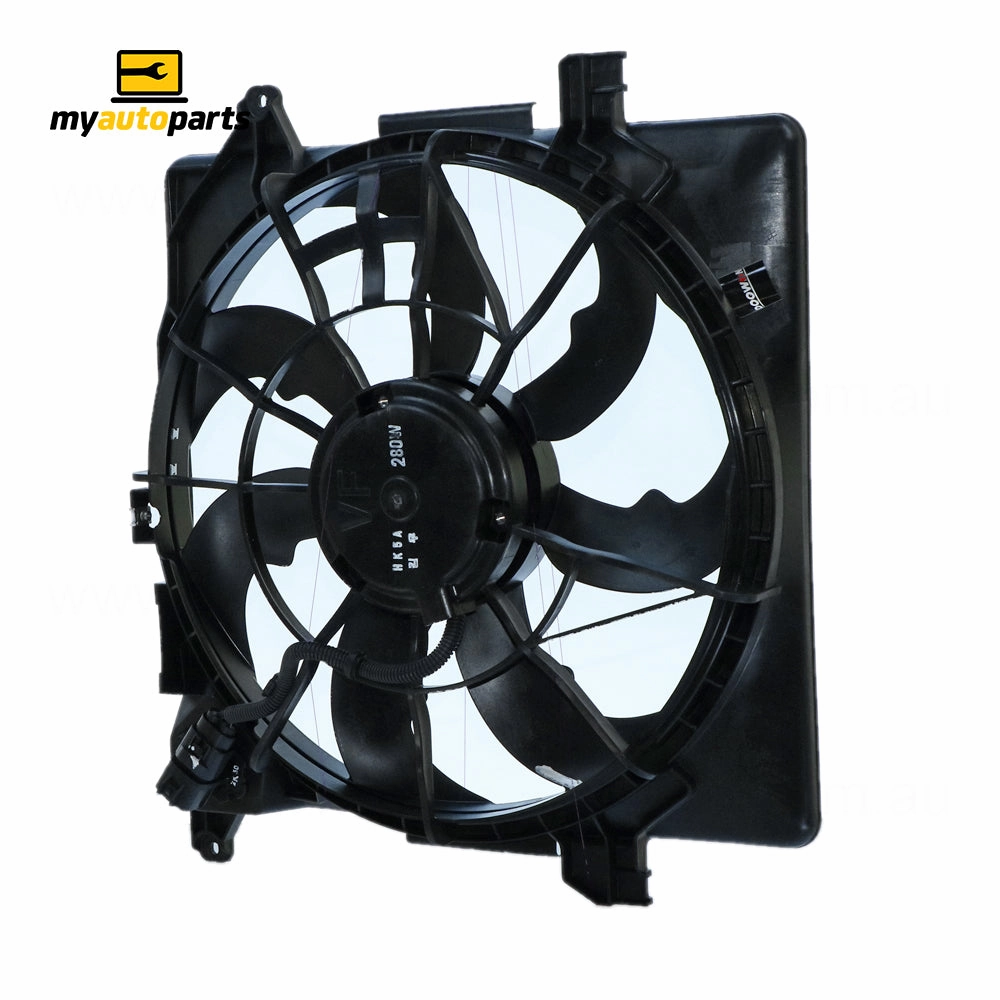 12 v Radiator Fan Assembly Aftermarket Suits Hyundai i40 VF 2011 to 2015 1.7L D4FD