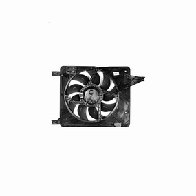 12 v Radiator Fan Assembly Aftermarket Suits Nissan Dualis J10 2007 to 2014 Automatic