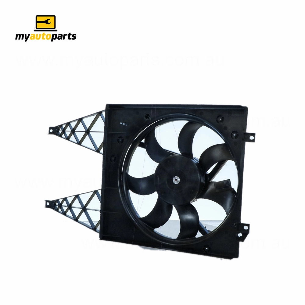 12 v Radiator Fan Assembly Aftermarket Suits Volkswagen Polo 9N 2005 to 2010