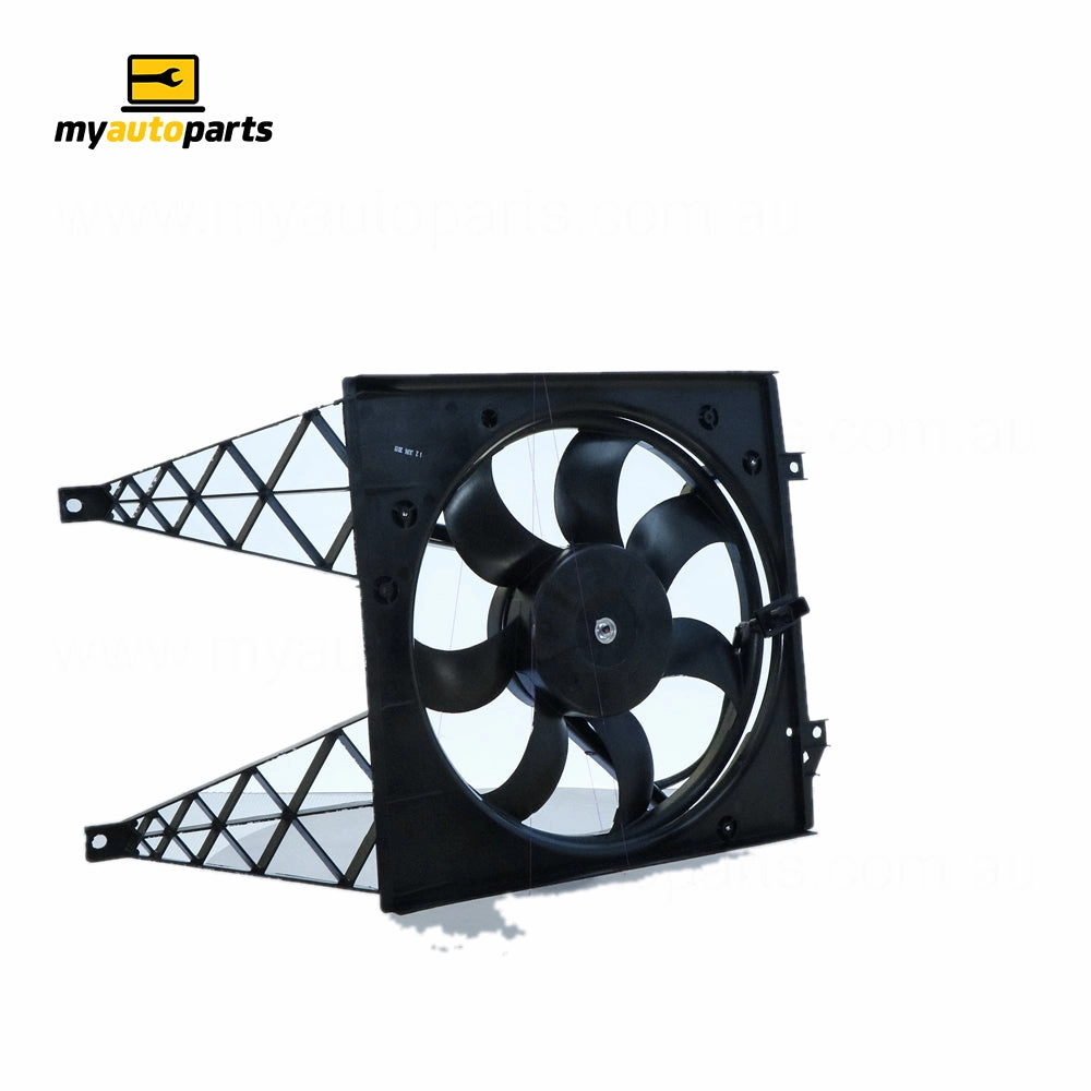 12 v Radiator Fan Assembly Aftermarket Suits Volkswagen Polo 9N 2005 to 2010