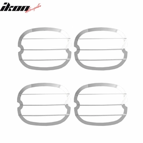 1991-1996 Chevrolet Corvette Chrome 4PCS Rear Tail Lights Bezel Covers