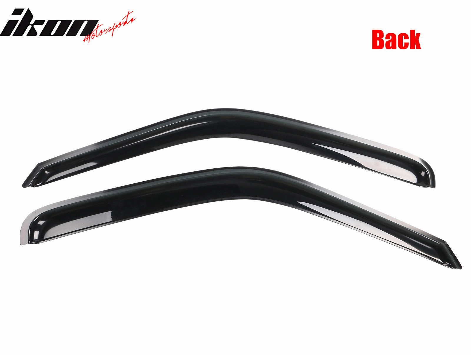 1994-2001 Dodge Ram 1500/2500/3500 Slim Smoke Window Visors Acylic