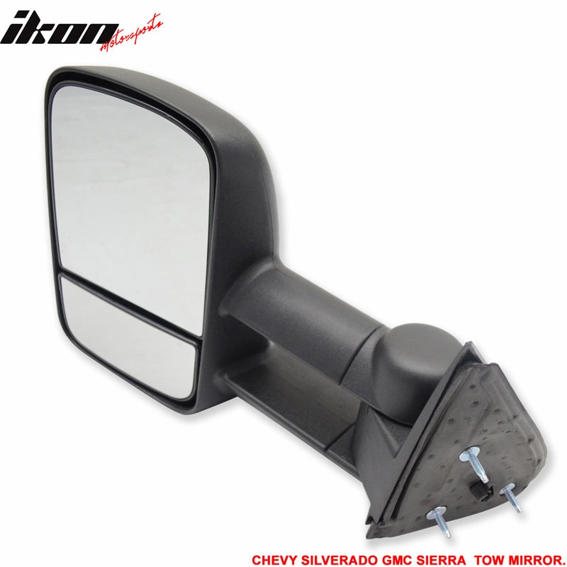 1999-2007 Chevyado GMC Sierra Side View Towing Mirror Manual