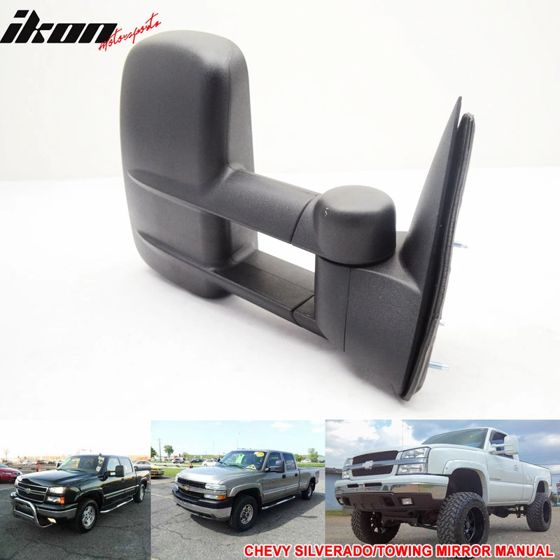 1999-2007 Chevyado GMC Sierra Side View Towing Mirror Manual