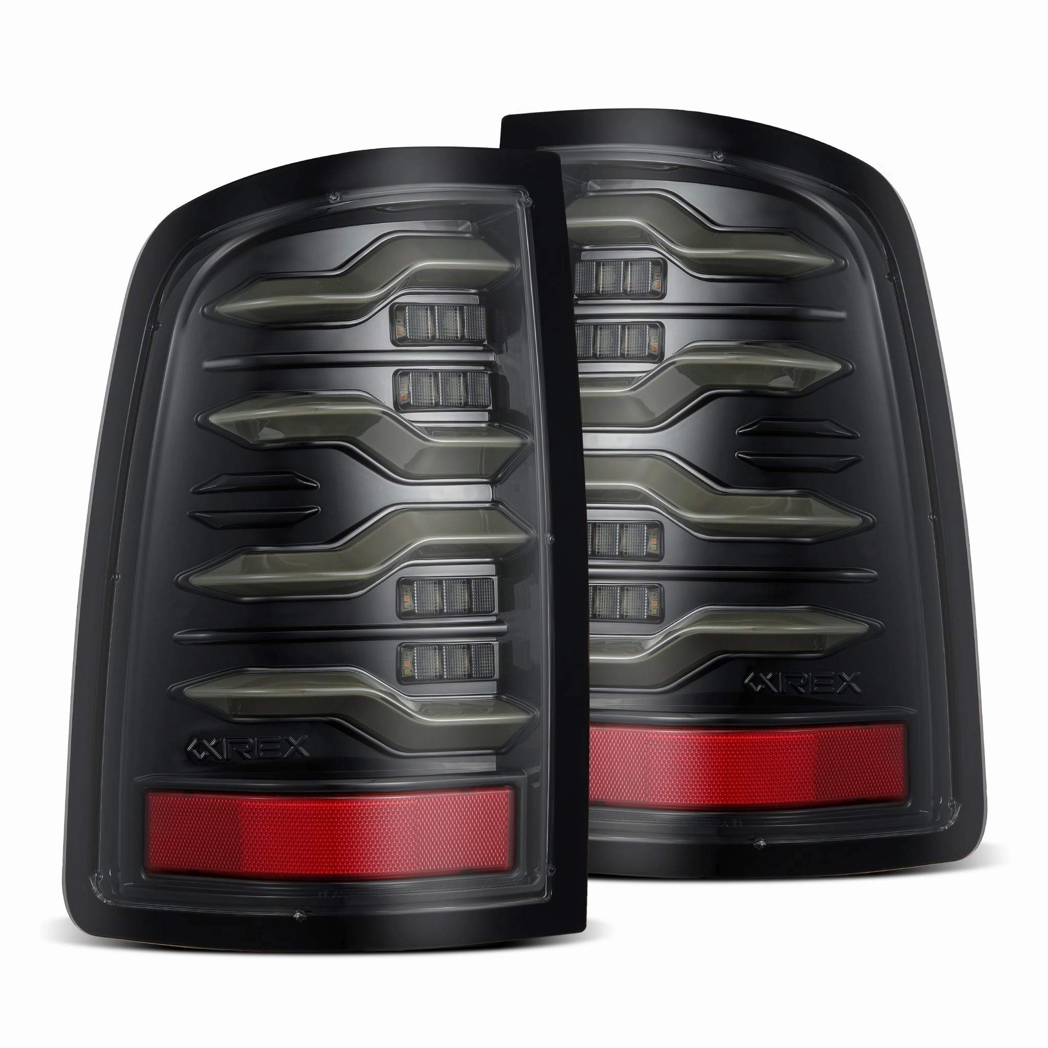 19-24 Ram 2500/3500 LUXX-Series LED Tail Lights Alpha-Black