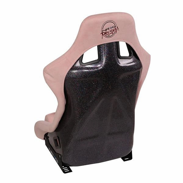 1 Piece Large Pink Alcantara Fabric Bucket Racing Seat <br>Universal