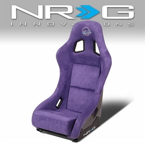 1 Piece Medium Alcantara Fabric Prisma Fixed Bucket Racing Seat <br>Universal