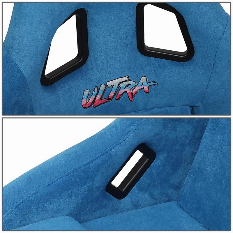 1 Piece Medium Alcantara Prisma Ultra Fixed Bucket Racing Seat <br>Universal