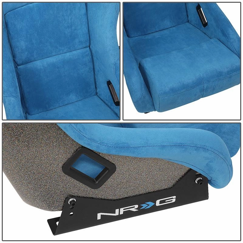 1 Piece Medium Alcantara Prisma Ultra Fixed Bucket Racing Seat <br>Universal