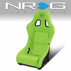 1 Piece Medium Green Alcantara Fabric Bucket Racing Seat <br>Universal