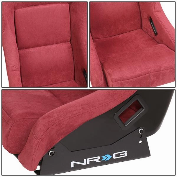 1 Piece Medium Size Alcantara Cover Bucket Racing Seat <br>Universal