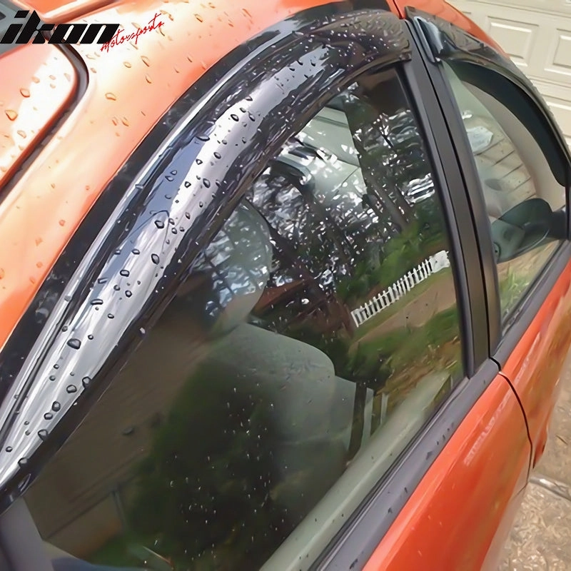 2000-2005 Dodge Neon Side Visor Windows Sun Deflectors Set Acrylic
