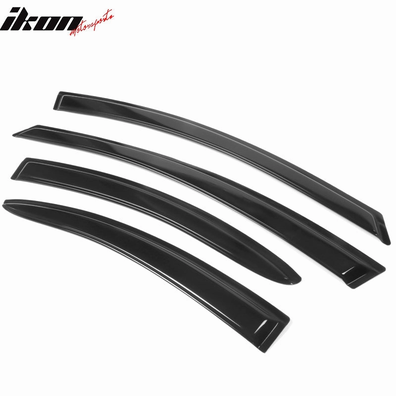 2000-2005 Dodge Neon Side Visor Windows Sun Deflectors Set Acrylic