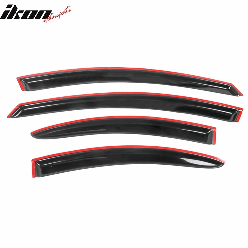 2000-2005 Dodge Neon Side Visor Windows Sun Deflectors Set Acrylic