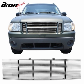 2001-2004 Ford Explorer Sport Trac Horizontal Cutout Style Front Grile