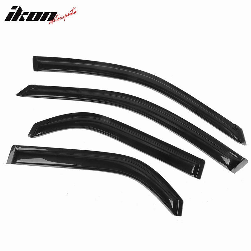 2001-2006 Acura MDX Slim Style Smoke Visor Windows Rain Guard Acrylic