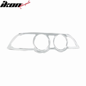 2002-2004 Acura RSX Tail Light Bezels Cover Trim Chrome ABS 2PCS Set