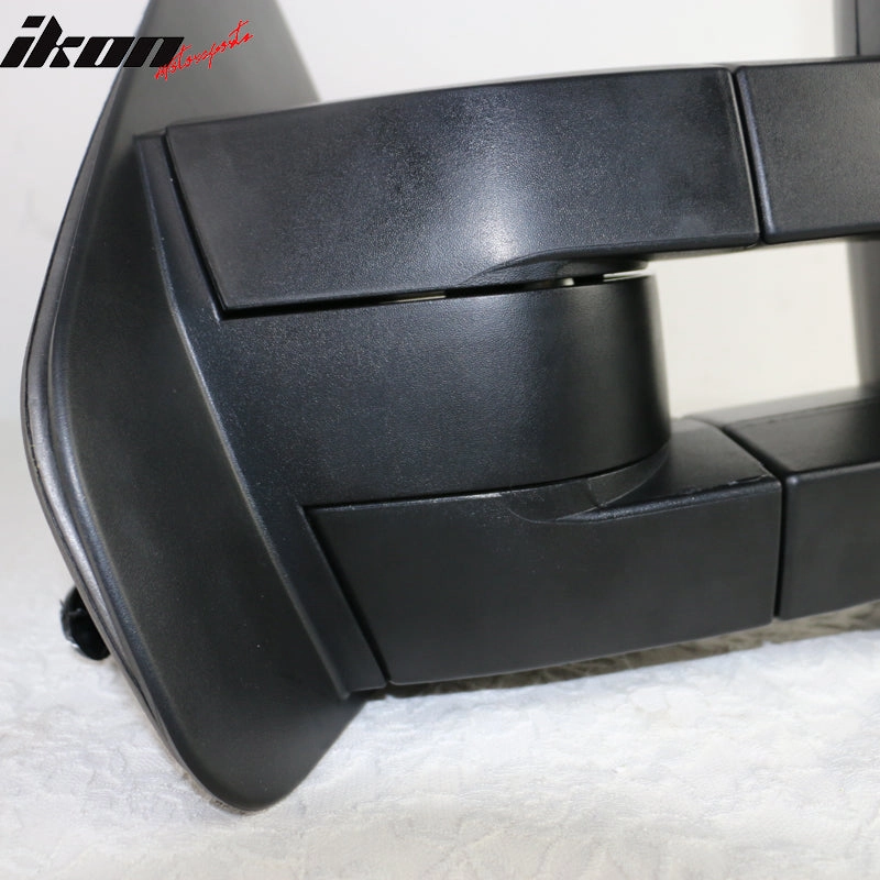 2004-2014 F150 Side View Towing Mirrors Manual Non Heated Unpainted