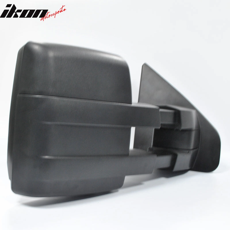 2004-2014 F150 Side View Towing Mirrors Manual Non Heated Unpainted
