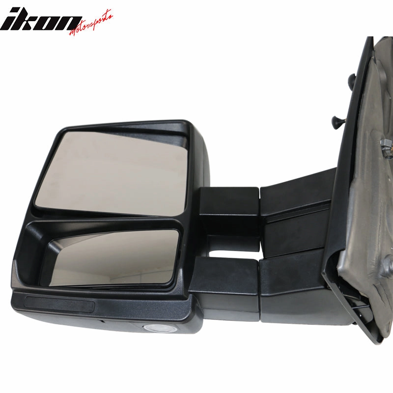 2004-2014 F150 Side View Towing Mirrors Manual Non Heated Unpainted