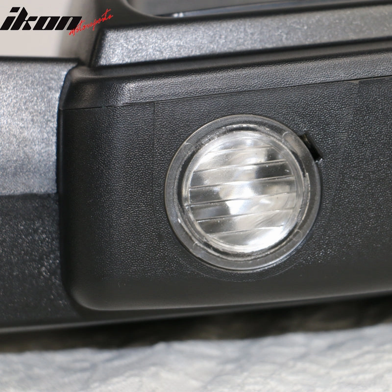 2004-2014 F150 Side View Towing Mirrors Manual Non Heated Unpainted