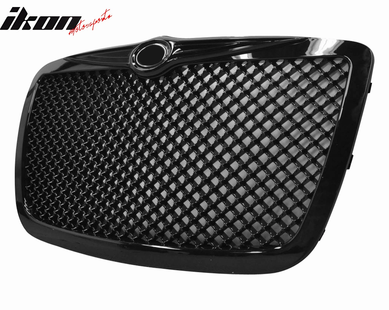 2005-2010 Chrysler 300 300C Bentley Style Front Upper Grille B Emblem