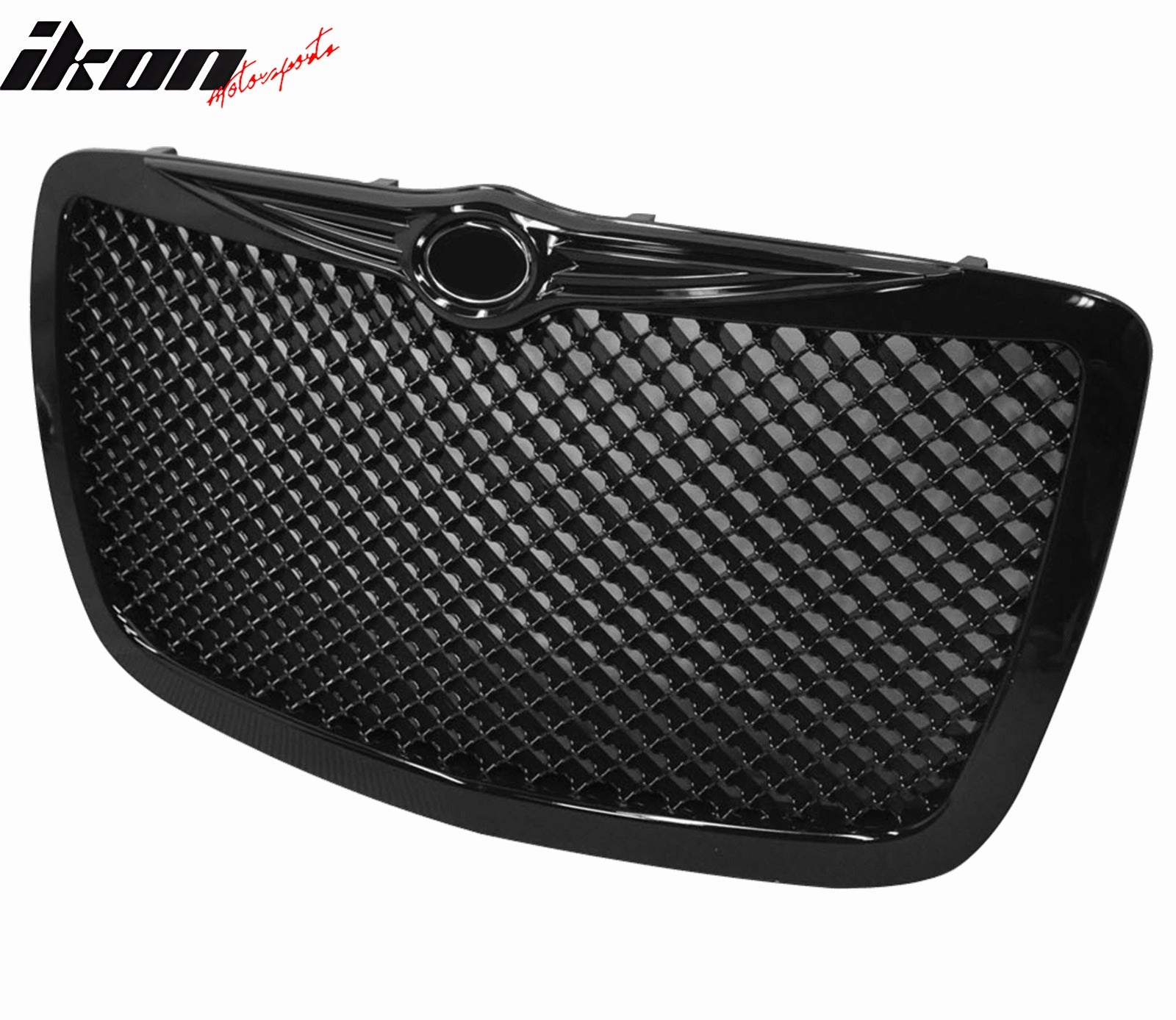 2005-2010 Chrysler 300 300C Bentley Style Front Upper Grille B Emblem