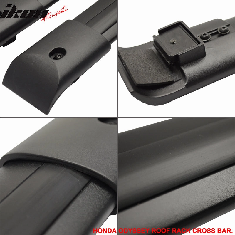2005-2010 Honda Odyssey Van OE Black Top Roof Rack Cross Bar Aluminum