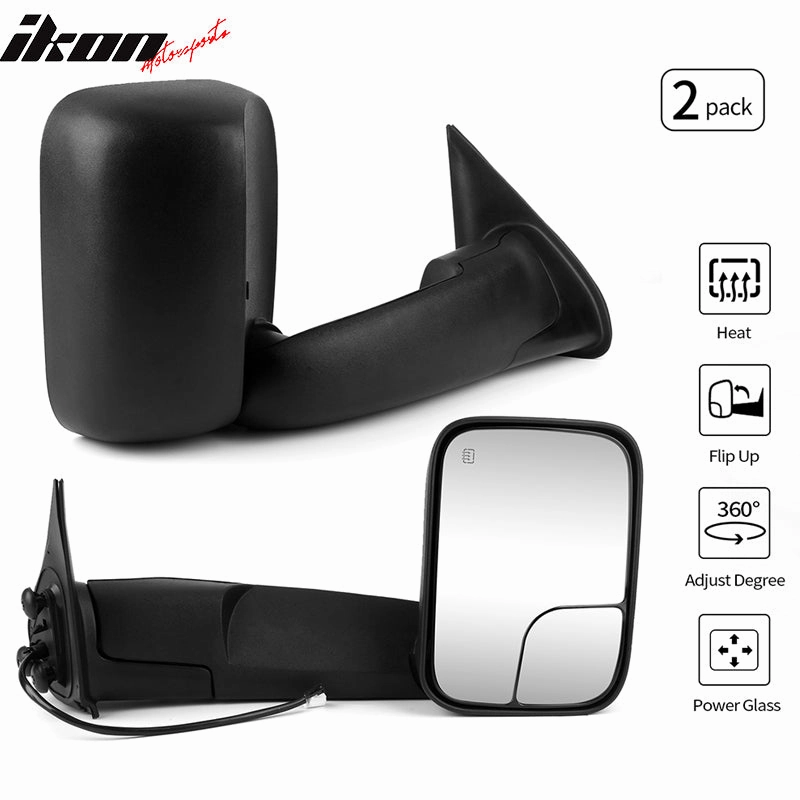 2005-2015 Toyota Tacoma Side View Towing Mirrors Power Heated 2PC