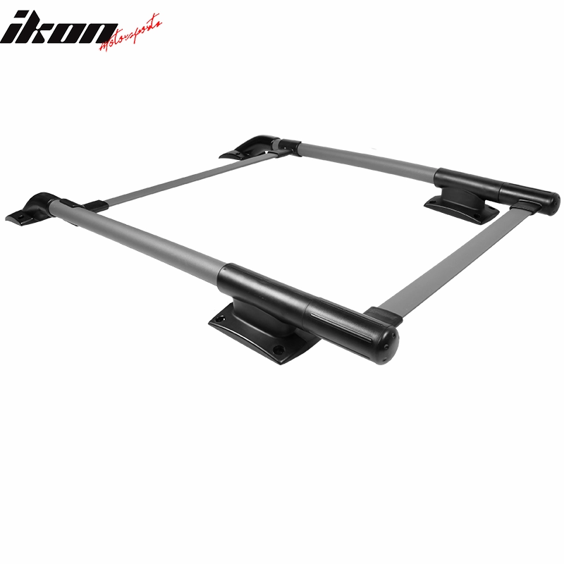 2005-2022 Nissan Frontier OE Grey Black Roof Rack Cross Bar Aluminum