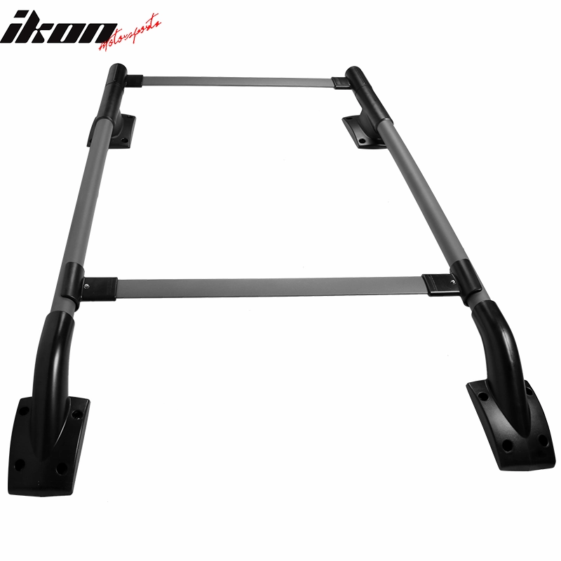 2005-2022 Nissan Frontier OE Grey Black Roof Rack Cross Bar Aluminum