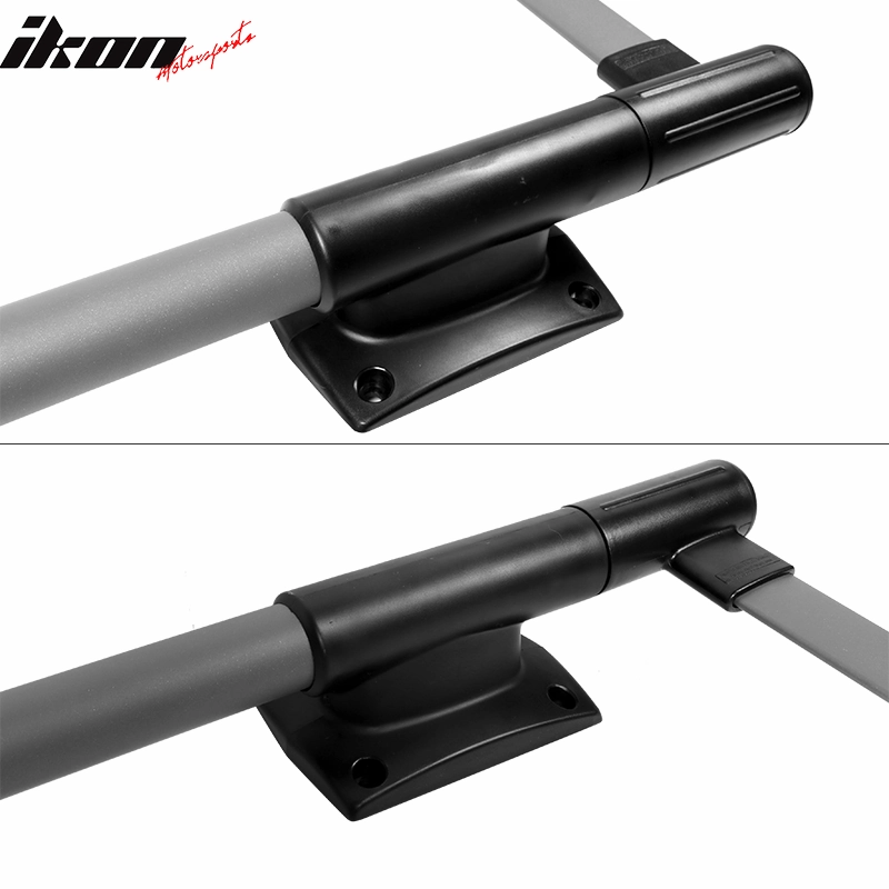 2005-2022 Nissan Frontier OE Grey Black Roof Rack Cross Bar Aluminum
