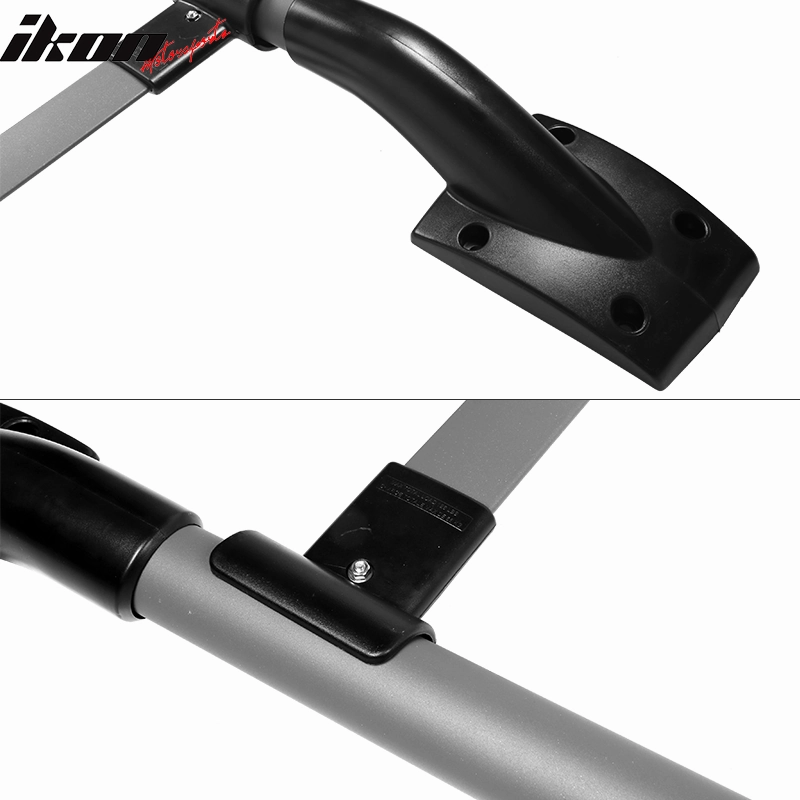 2005-2022 Nissan Frontier OE Grey Black Roof Rack Cross Bar Aluminum