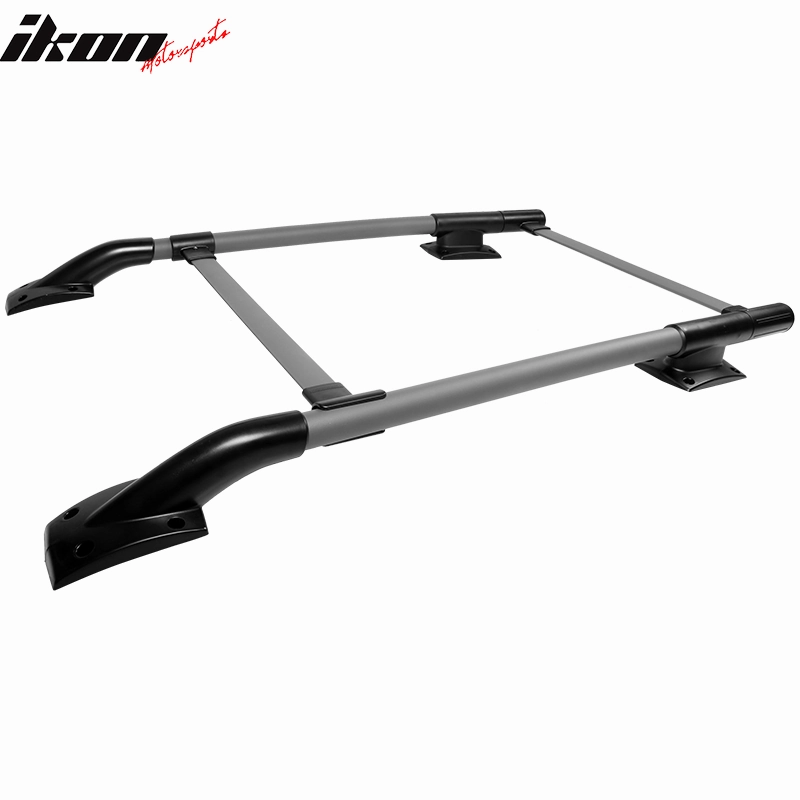 2005-2022 Nissan Frontier OE Grey Black Roof Rack Cross Bar Aluminum