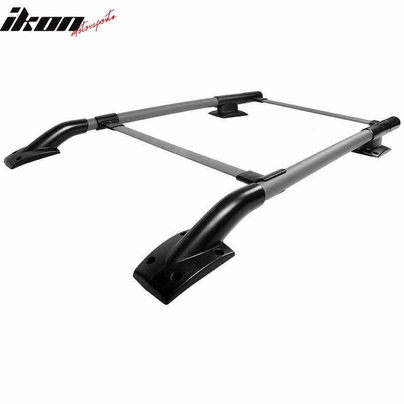2005-2022 Nissan Frontier OE Grey Black Roof Rack Cross Bar Aluminum