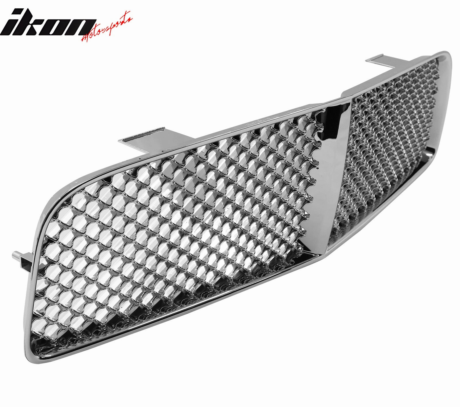 2006-2010 Dodge Charger Chrome Mesh Front Bumper Hood Grille Grill ABS