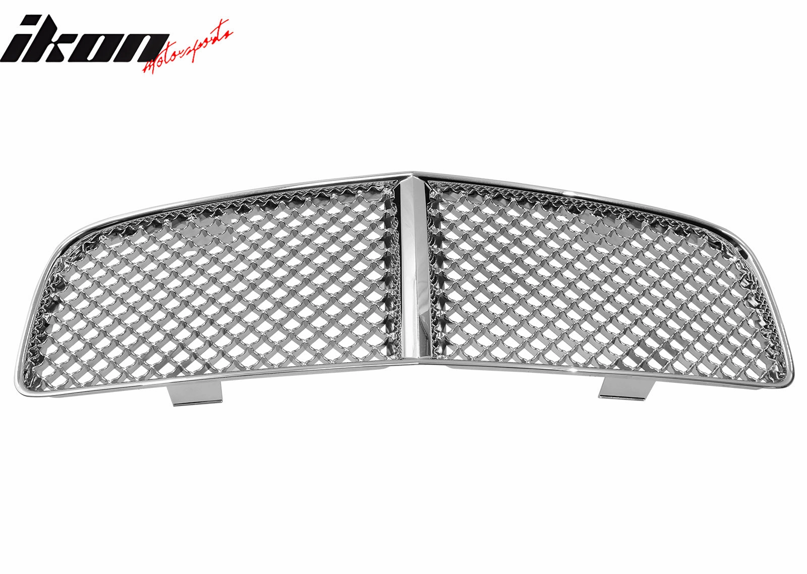 2006-2010 Dodge Charger Chrome Mesh Front Bumper Hood Grille Grill ABS