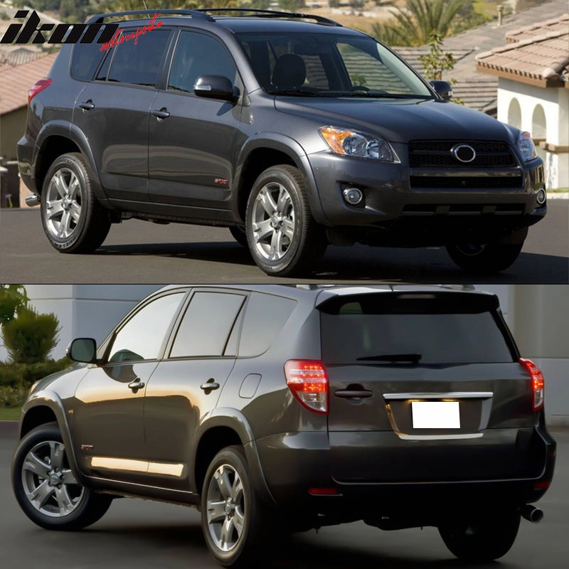 2006-2012 Toyota RAV-4 OE Style Black Roof Rack Cross Bar Aluminum