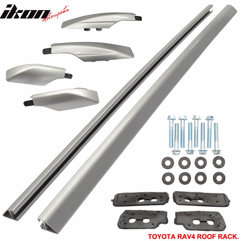 2006-2012 Toyota RAV-4 OE Style Silver Roof Rack Cross Bar Aluminum