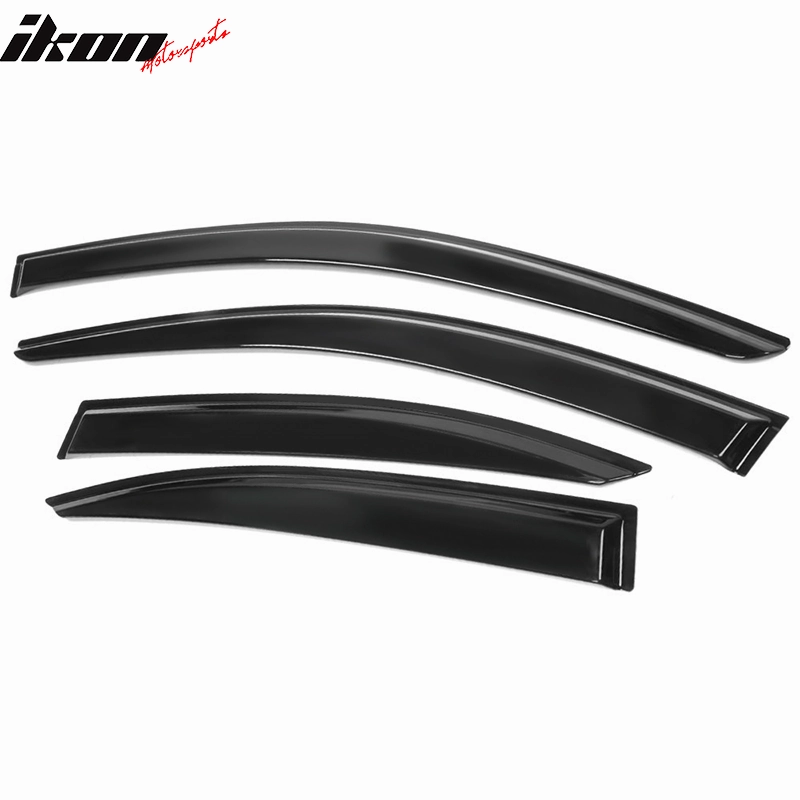 2006-2013 Lexus IS250 IS350 08-14 IS F 4Pc Set Window Visors Acrylic