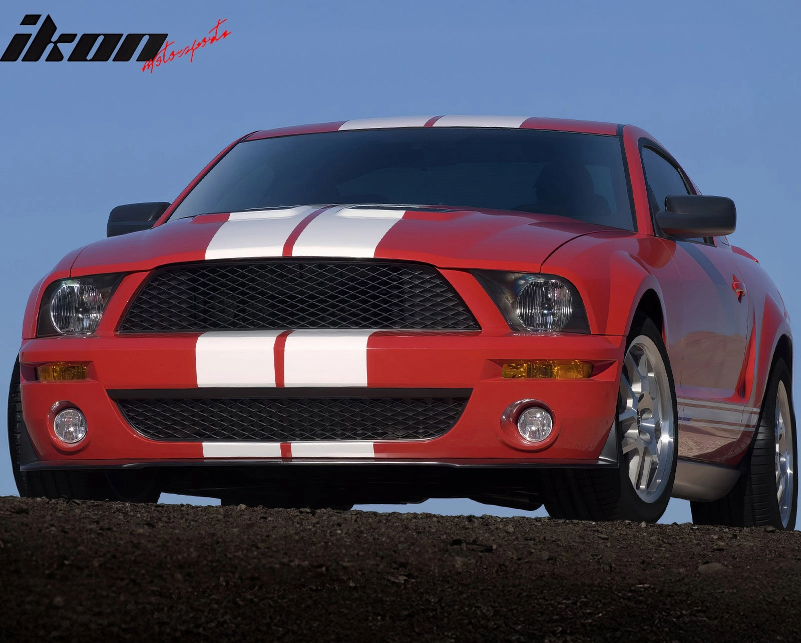 2007-2009 Ford Mustang GT500 OE Front Bumper Lower Mesh Grille ABS
