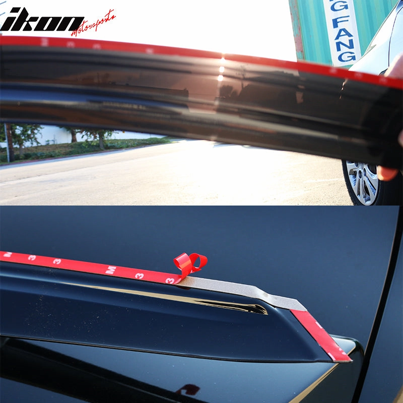 2007-2011 Chevy Aveo5 T200 Hatchback Mugen Style Tape on Window Visors