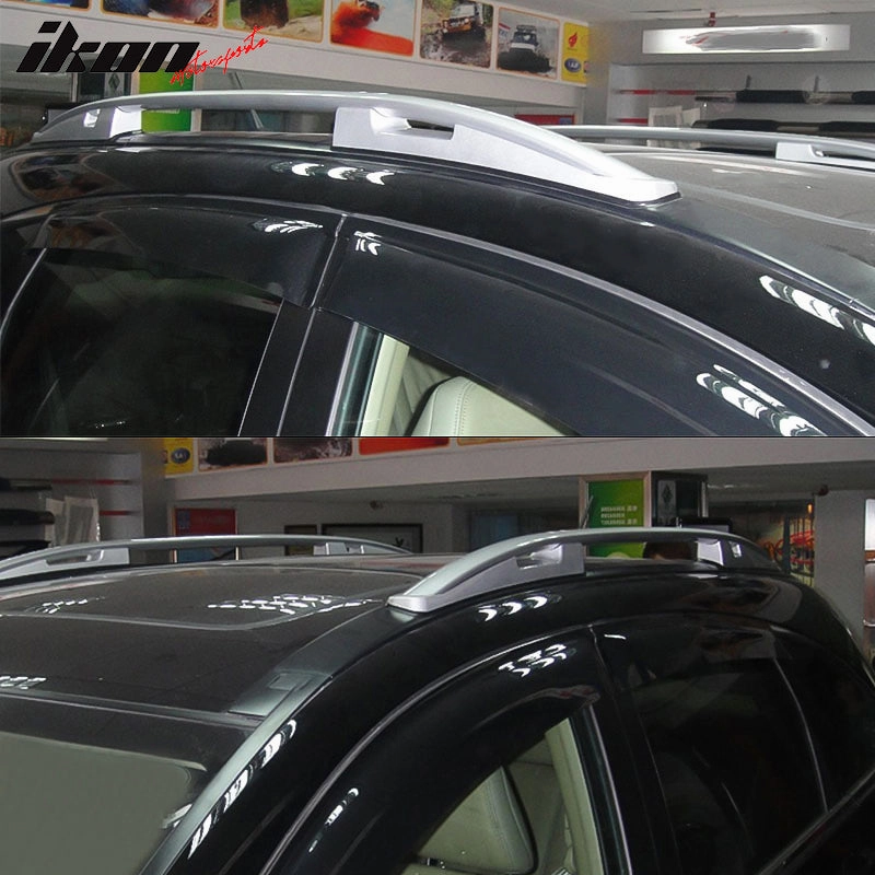 2007-2011 Honda CRV OEM Style Silver Roof Rack Side Rail Aluminum