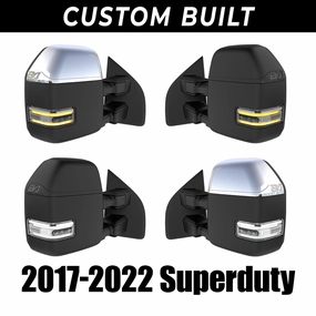 2017-2022 Ford F250/F350 Superduty Boost Auto Parts New Style Tow Mirrors