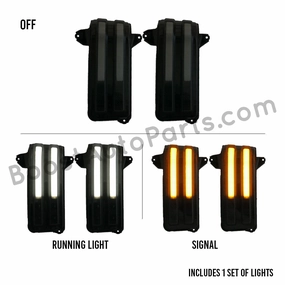 2019-2024 GMC/Chevrolet Tow Mirror Marker Lights