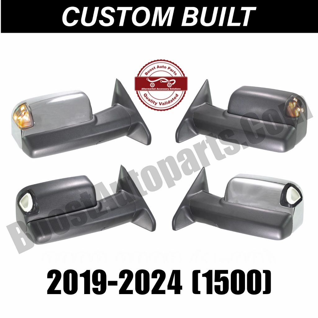 2019-2024 RAM 1500 Boost Auto Parts Tow Mirrors