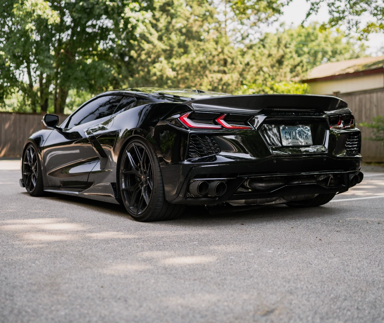 2020-2025 Chevrolet C8 Corvette Custom Painted OEM Tail Lights