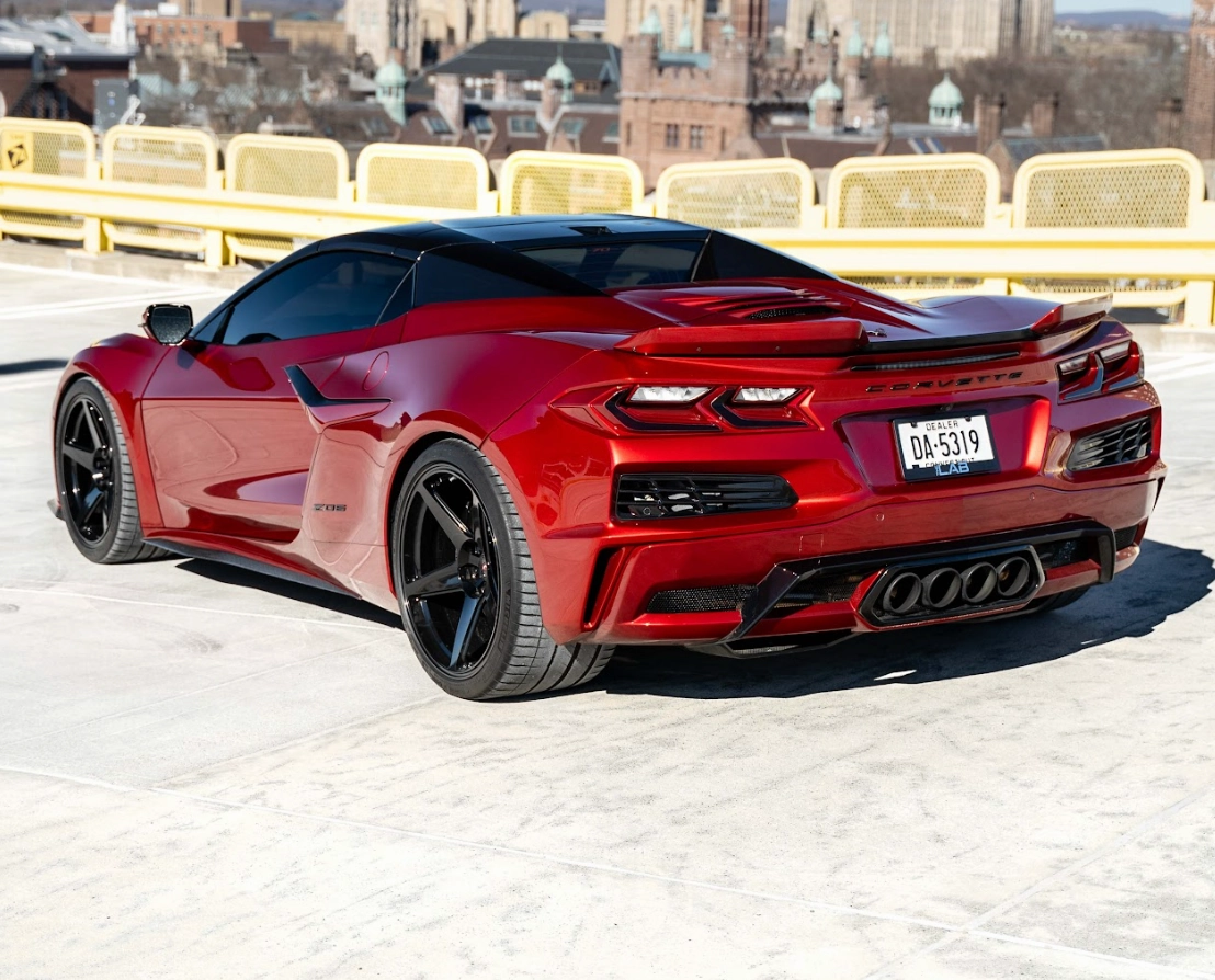 2020-2025 Chevrolet C8 Corvette Custom Painted OEM Tail Lights