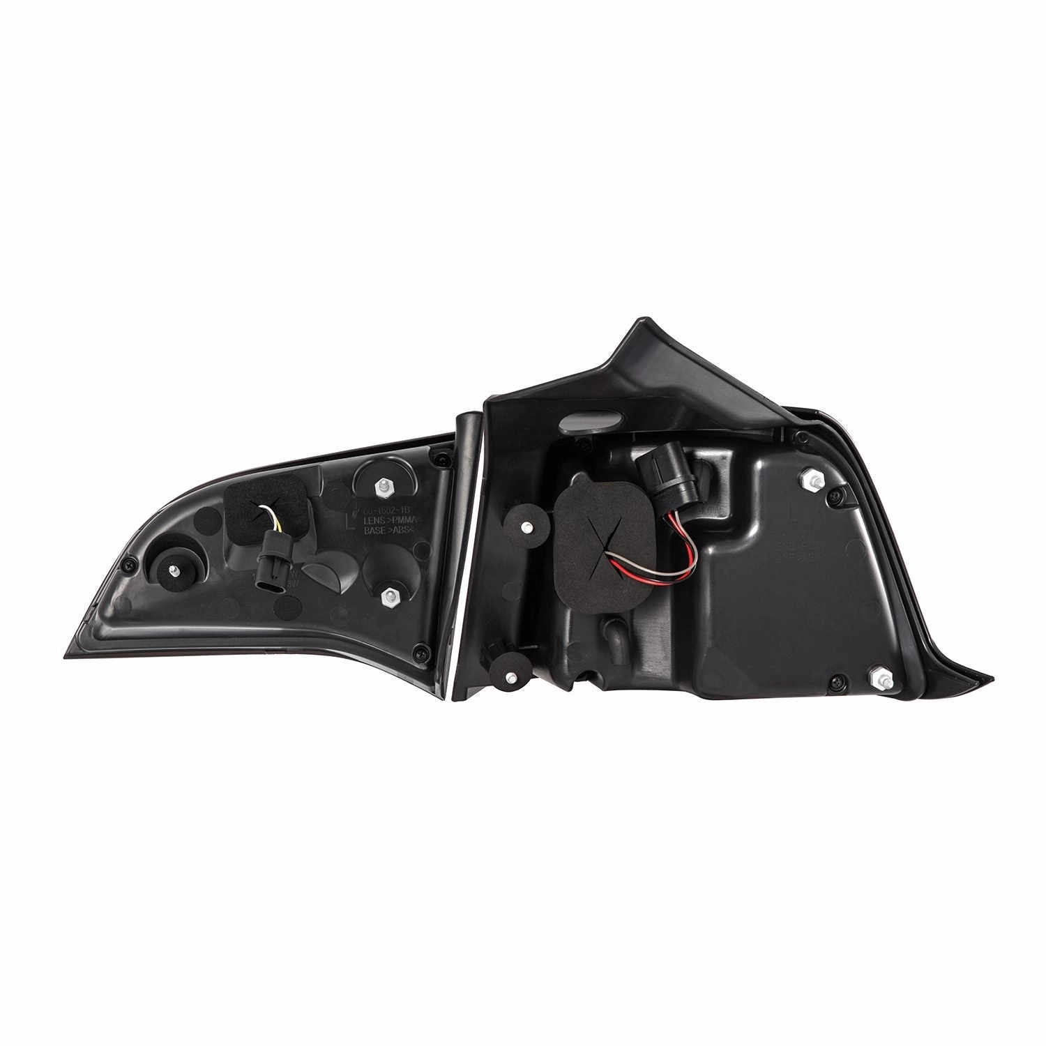 20-24 Tesla Model Y (With Stock Amber Turn Signal) PRO-Series LED Tail Lights Jet Black
